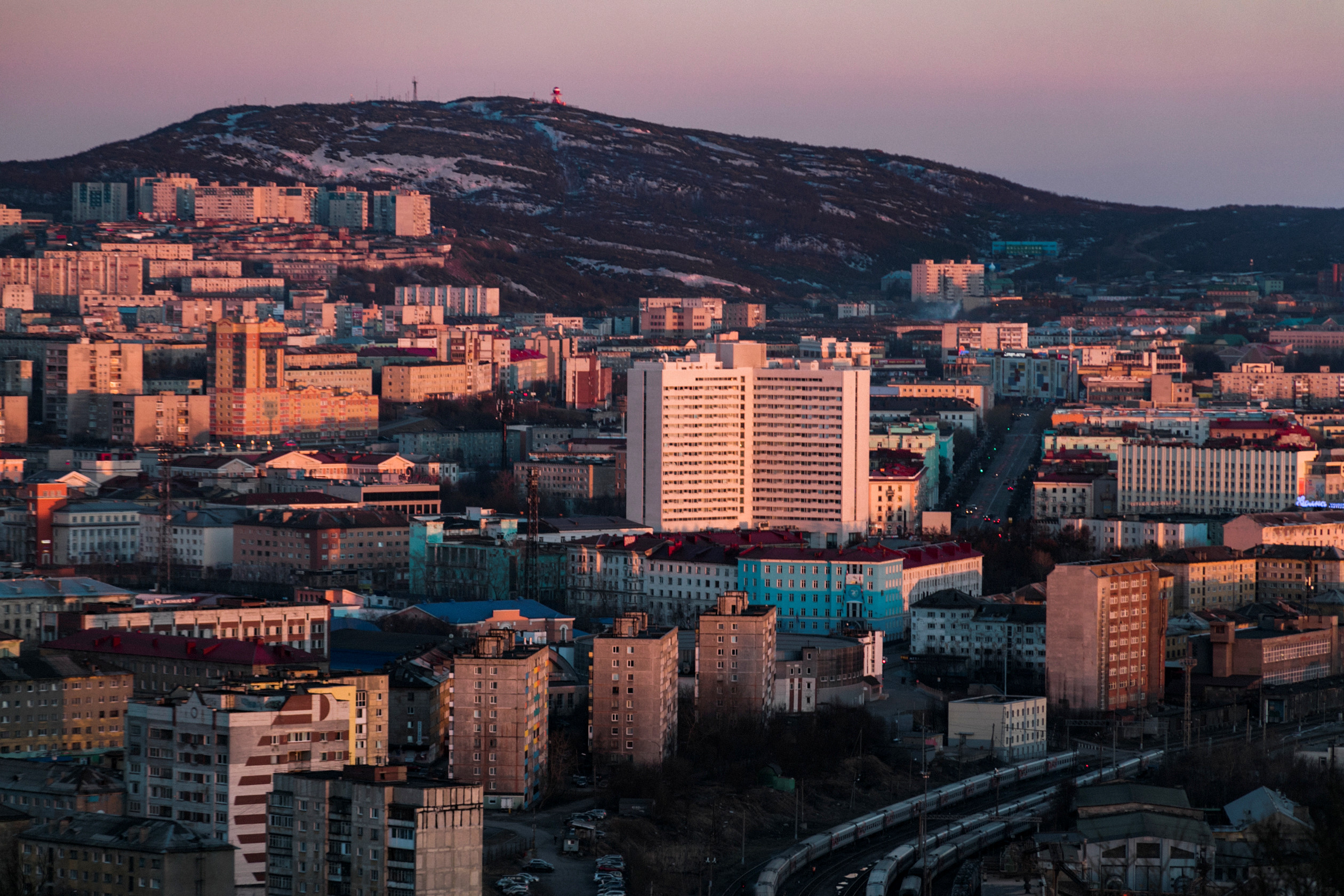 Мурманск население фото