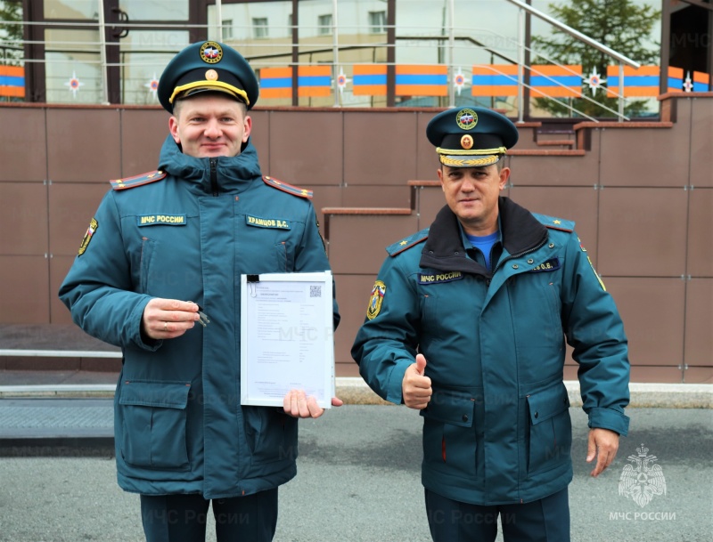 Новые автомобили для инспекторов пожарного надзора