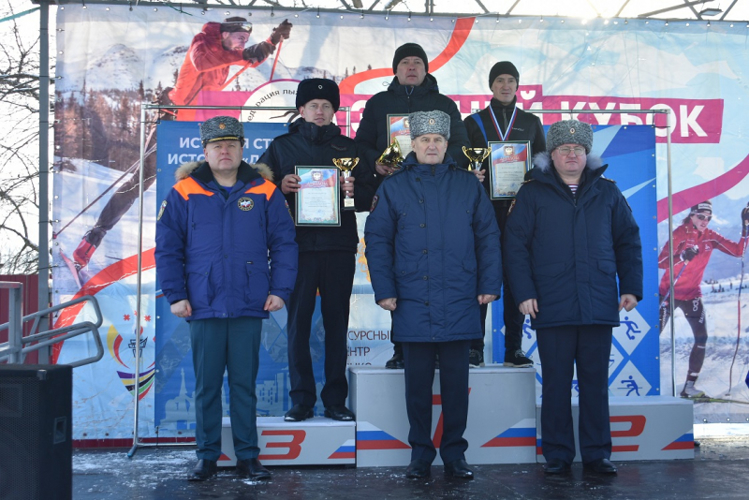 Команда Управления Росгвардии по Чувашии стала призером открытого чемпионата «Динамо» по лыжным гонкам