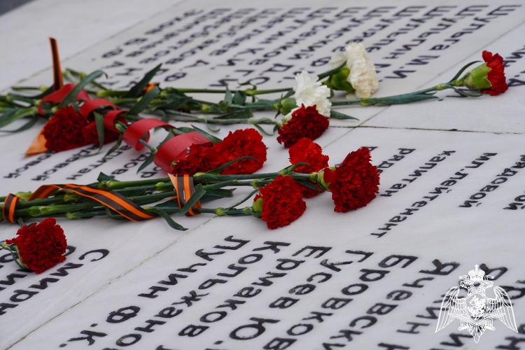 В День Победы представители Росгвардии приняли участие в праздничных мероприятиях