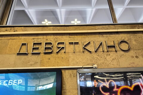 станция метро Девяткино