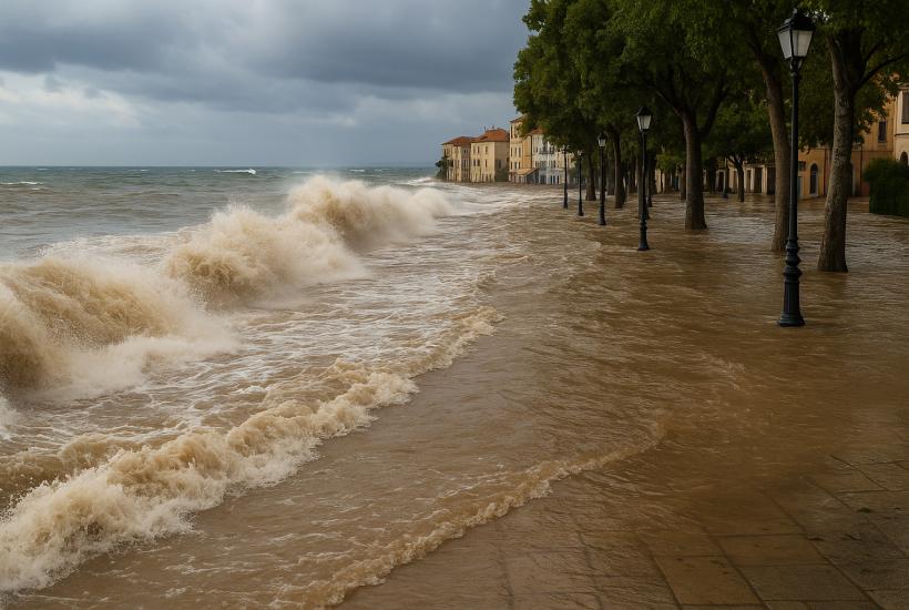 Море выходит из берегов