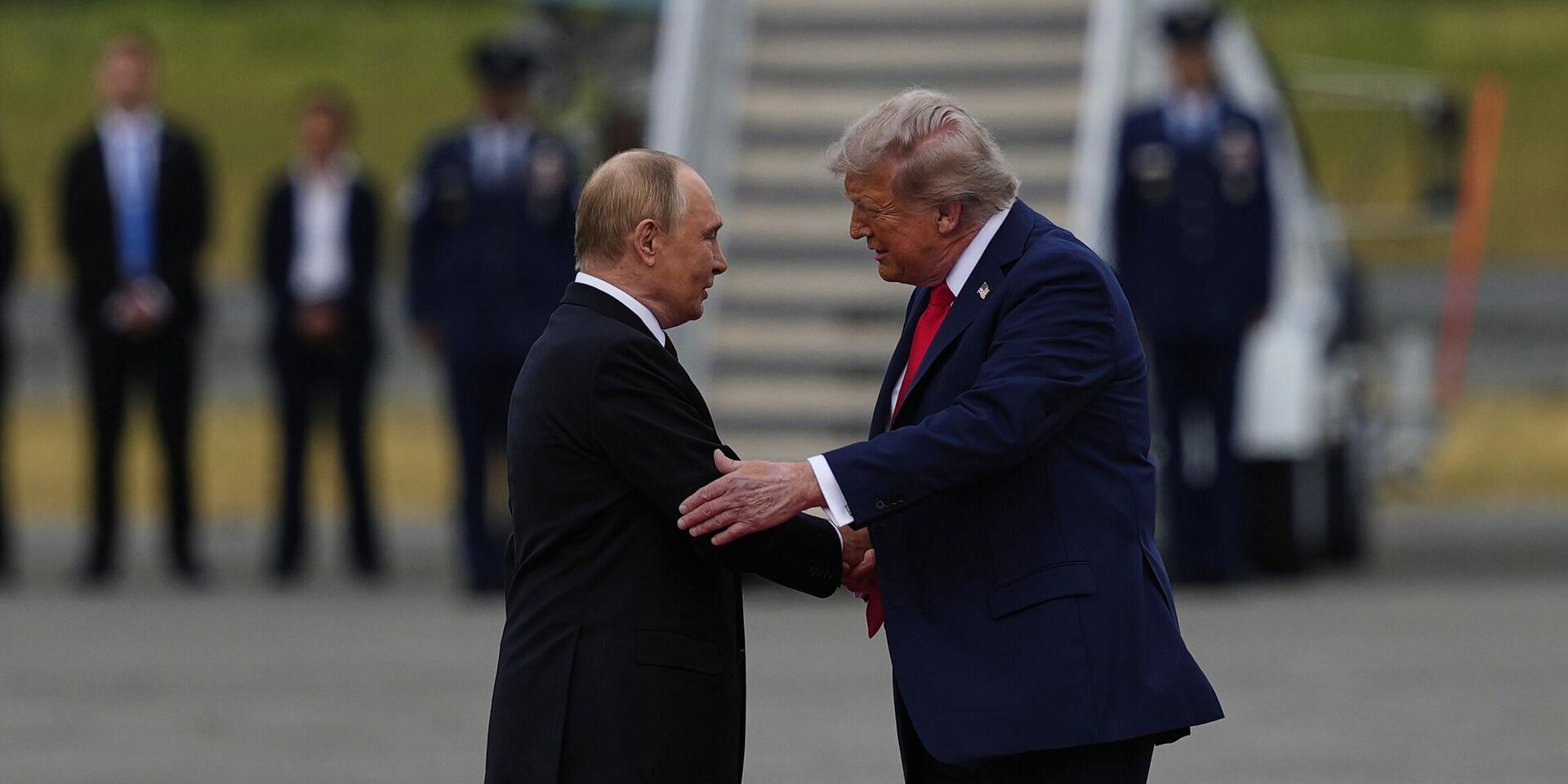 Путин и Трамп встретились на Аляске - ИноСМИ, 1920, 16.08.2025
