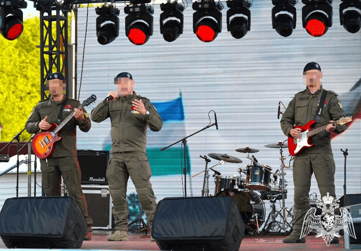 Сотрудники Росгвардии из Башкирии выступили на республиканском фестивале авторской патриотической песни «Боевая высота»