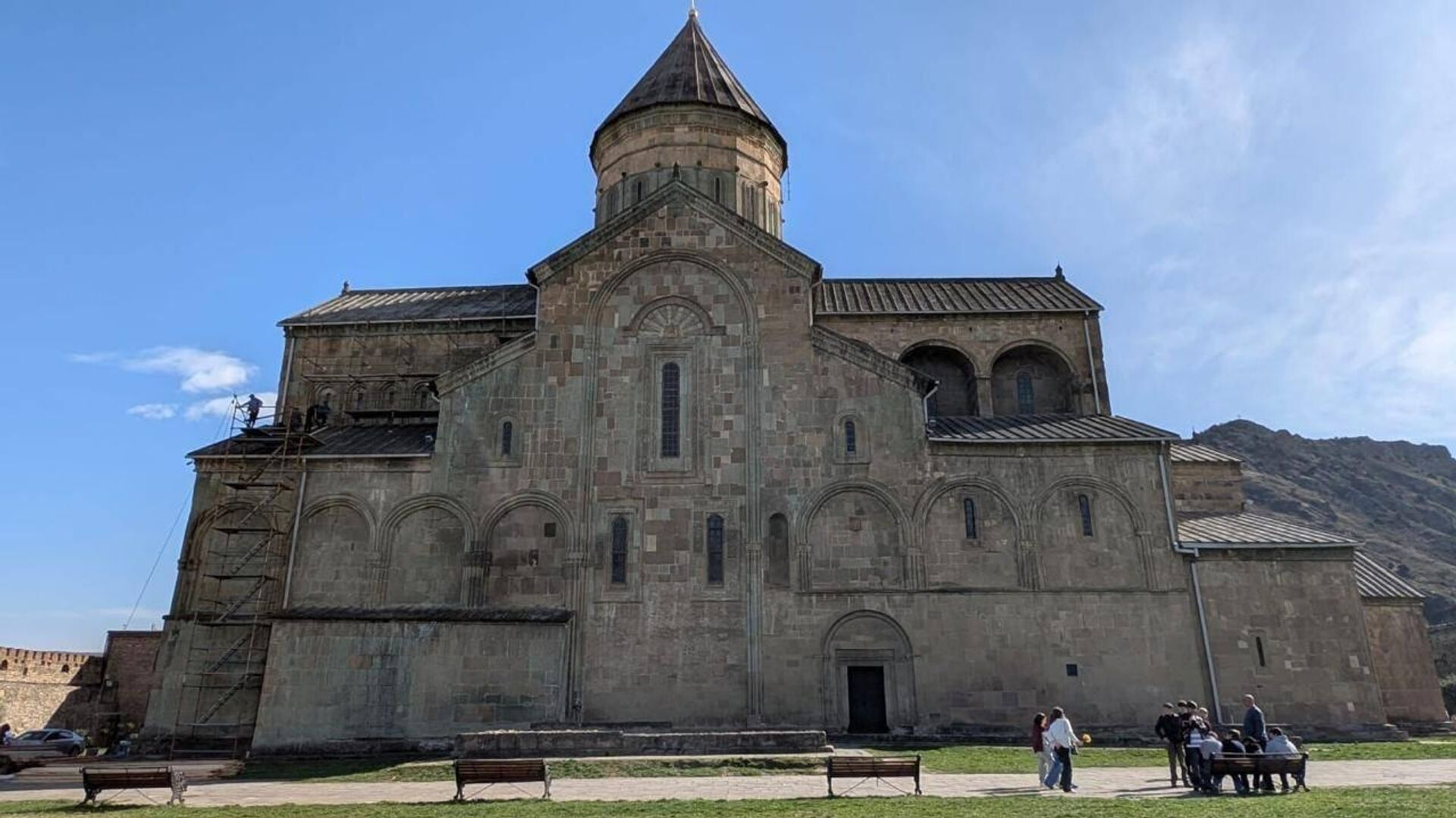 Реставрация в храме Светицховели - Sputnik Грузия, 1920, 16.11.2025