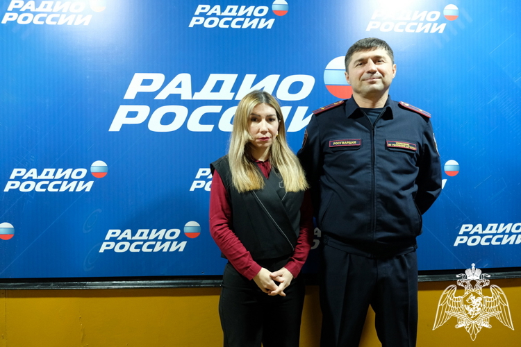 Офицер Росгвардии в эфире дагестанского радио рассказал о работе в сфере оборота гражданского оружия