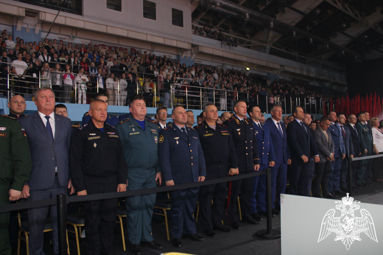 Начальник Управления Росгвардии по Ульяновской области принял участие в церемонии открытия Всероссийских соревнований по дзюдо