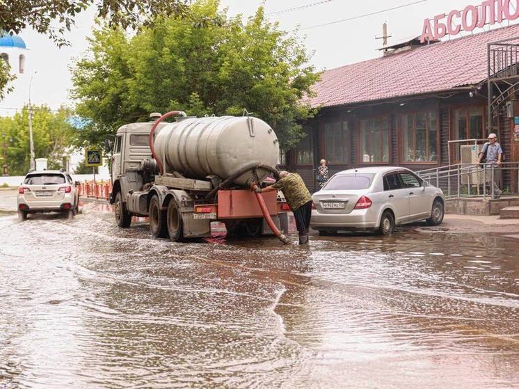 В Улан-Удэ прошло заседание оперштаб по ликвидации последствий проливных дождей