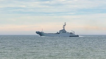 Корабль НАТО патрулирует Балтийское море