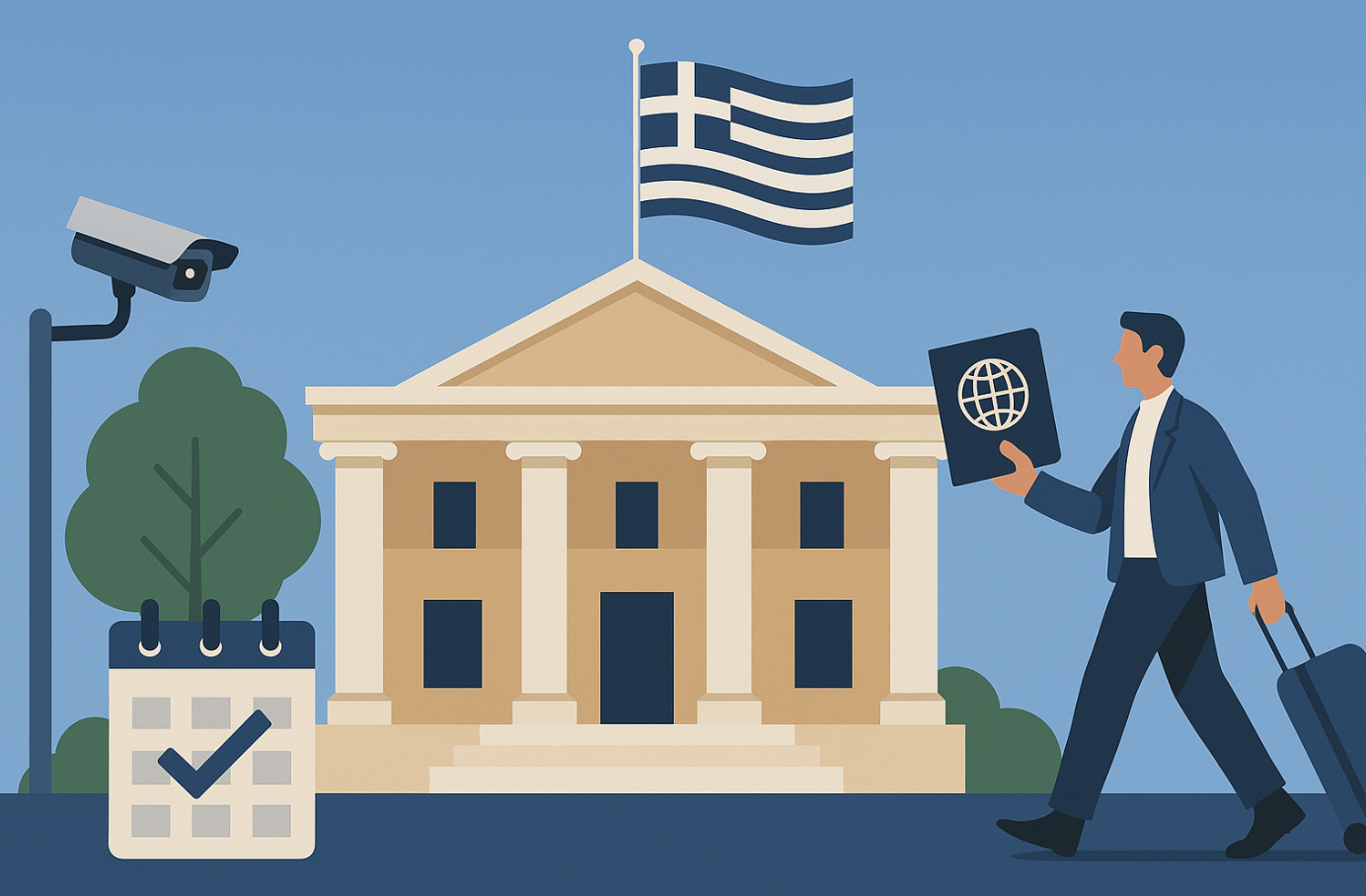 Греция отменит правило продления сроков ВНЖ: что это значит для иностранцев
