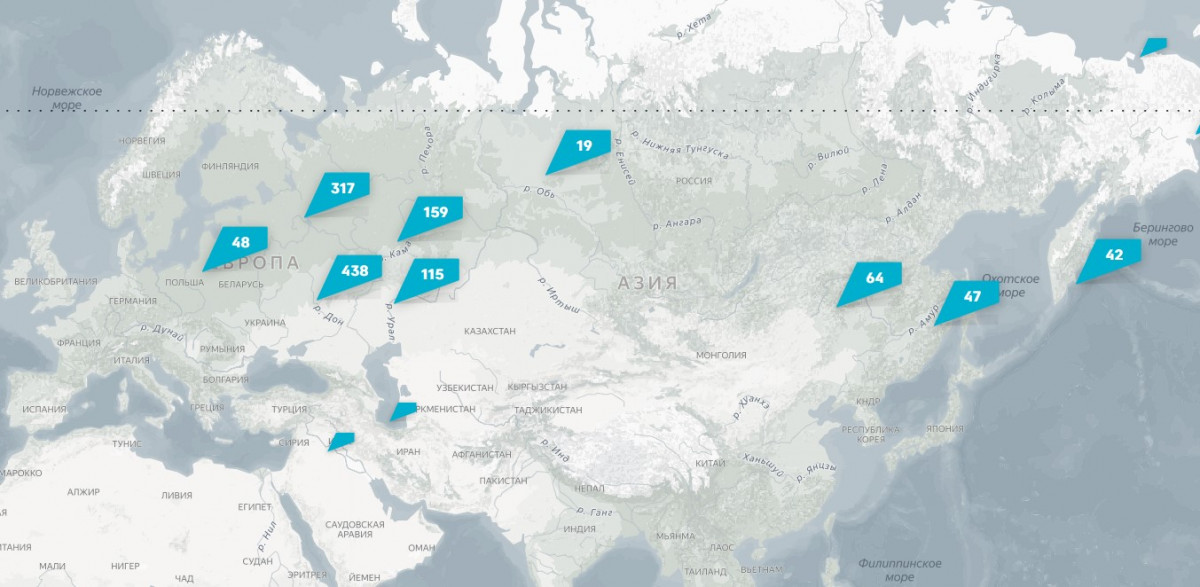 Project russia интерактивная карта