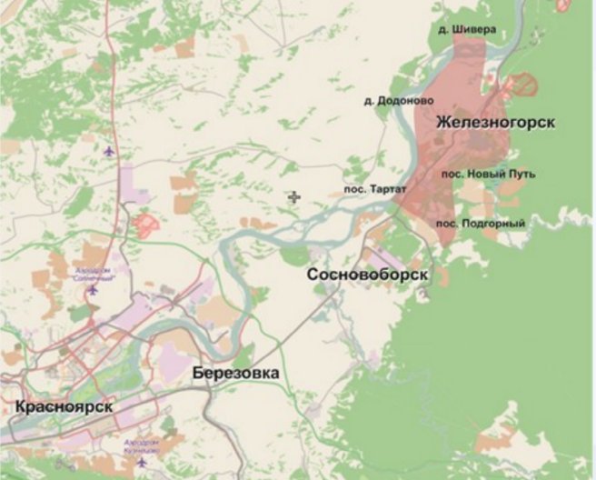 Генеральный план сосновоборска красноярского края