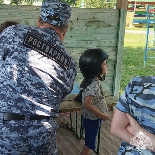 Мероприятия всероссийского проекта «Каникулы с Росгвардией» продолжаются в Воронежской области