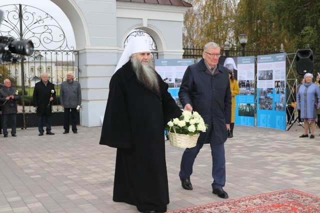 Сквер митрополита Николая открыли в Нижнем Новгороде