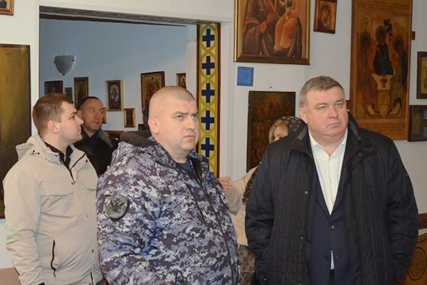 В исправительной колонии №2 состоялась рабочая встреча с главой администрации города Тулы Ильёй Беспаловым