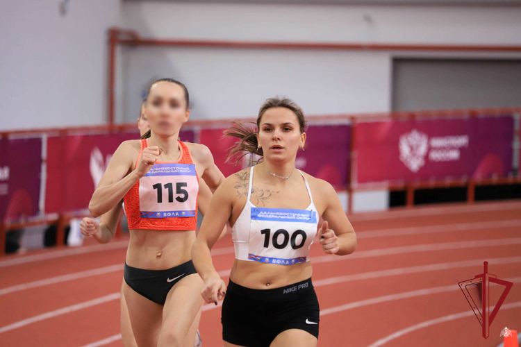 Сотрудница ОМОН Росгвардии Бурятии стала призером Чемпионата и Первенства Дальневосточного федерального округа по легкой атлетике