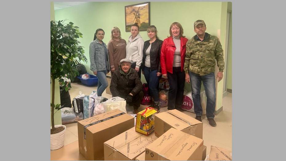 Рамонские волонтеры отвезли белгородцам гуманитарную помощь