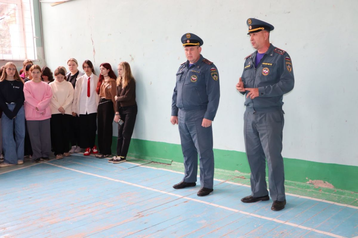 В Чернском педколледже прошла эвакуация