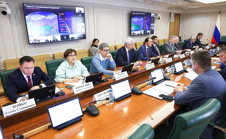 Совещание Комитета Совета Федерации по экономической политике на тему «Развитие электроэнергетического комплекса на территории Дальневосточного федерального округа»