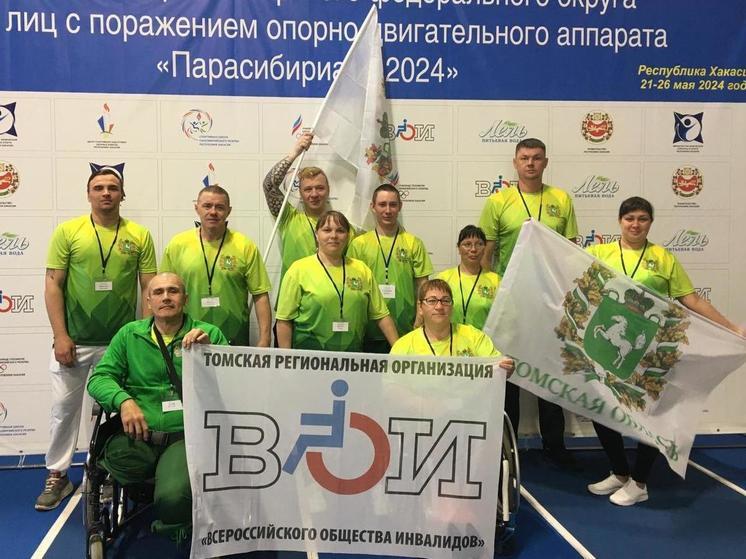 13 медалей завоевали спортсмены-инвалиды Томской области на Парасибириаде-2024