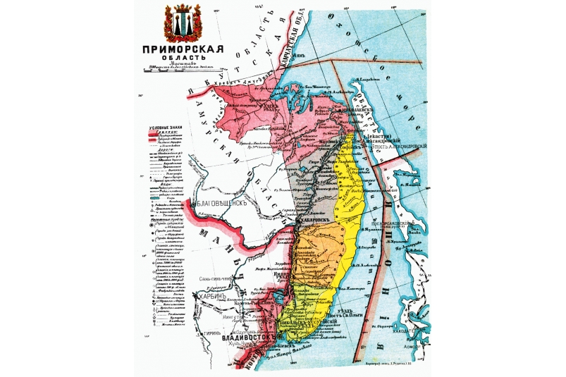 Карта дальнего востока и сахалина и камчатки