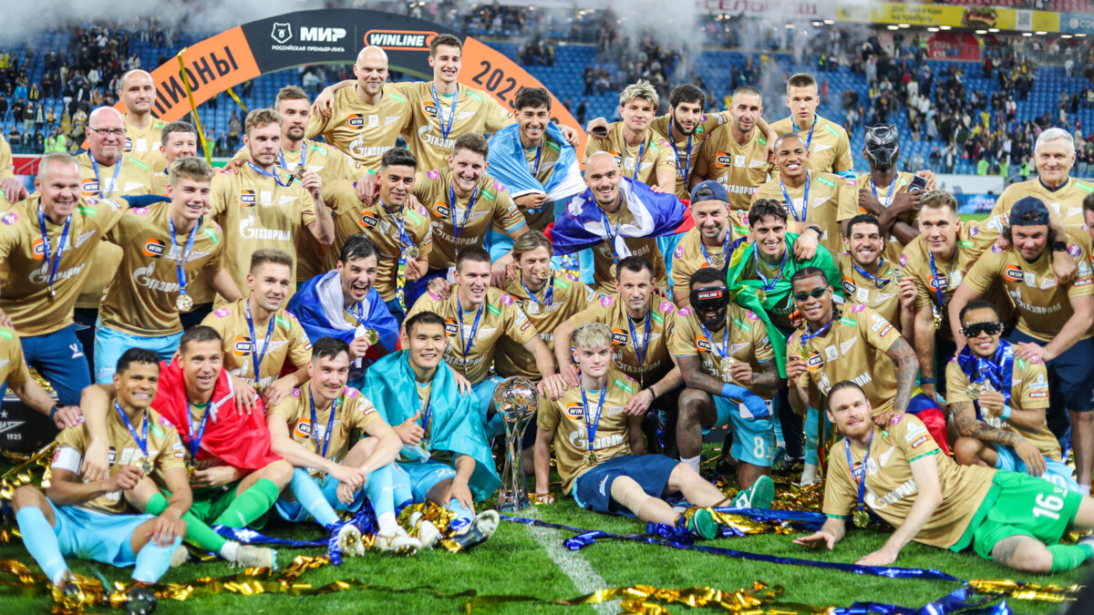 «Зенит» победил «Ростов» и 11‑й раз в истории завоевал золото чемпионата России