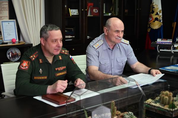 ГУФСИН России по Новосибирской области посетил первый заместитель Губернатора региона Юрий Петухов