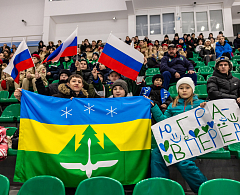 На минувших выходных Глава Ханты-Мансийска Максим Ряшин встретился со спортсменами из хоккейной команды Донецка «Железные дороги Новороссии»