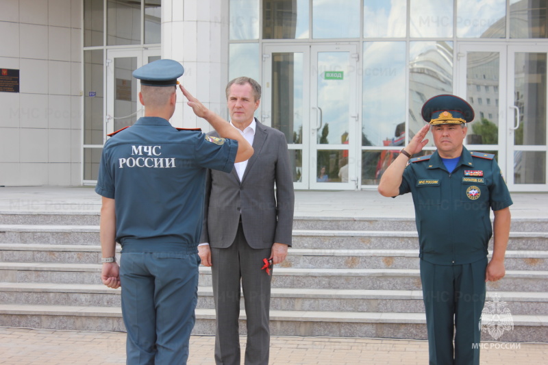 Новая техника поступила на вооружение белгородских пожарных и спасателей