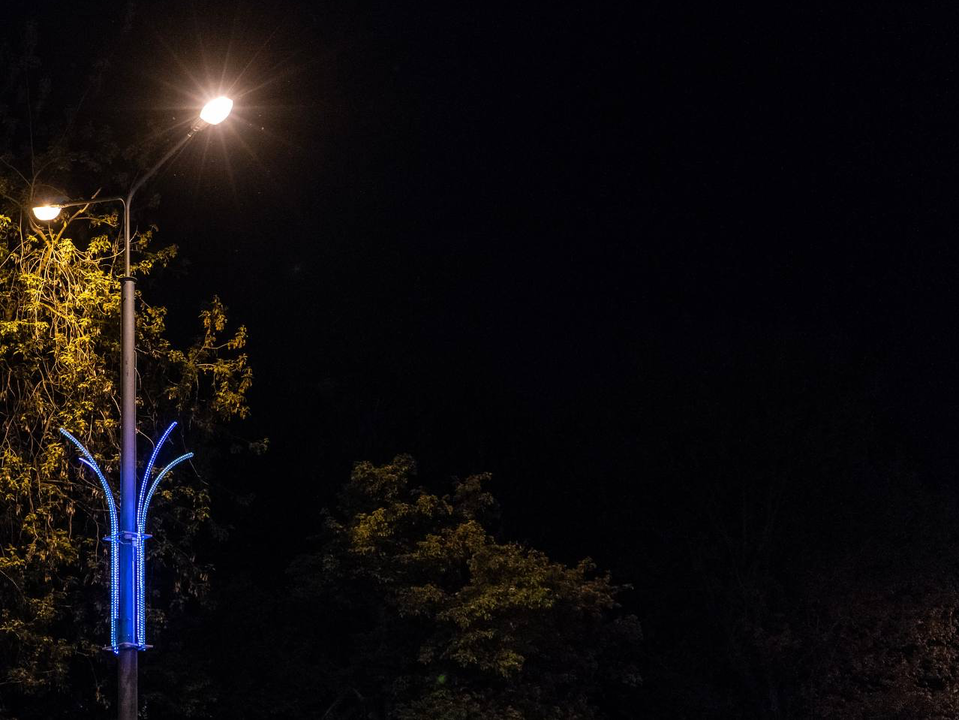 В Лыткарине заменили почти две тысячи фонарей уличного освещения