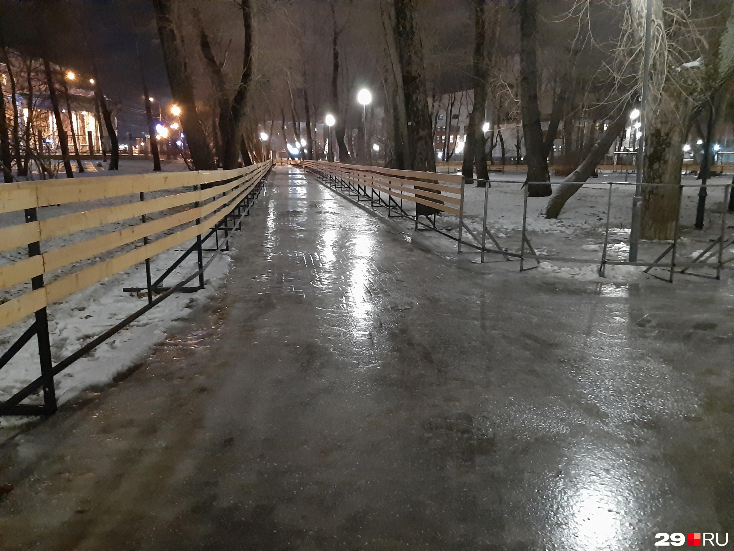 каток петровский парк