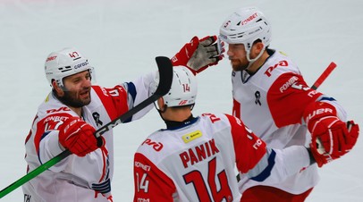 Хоккеисты «Локомотива»