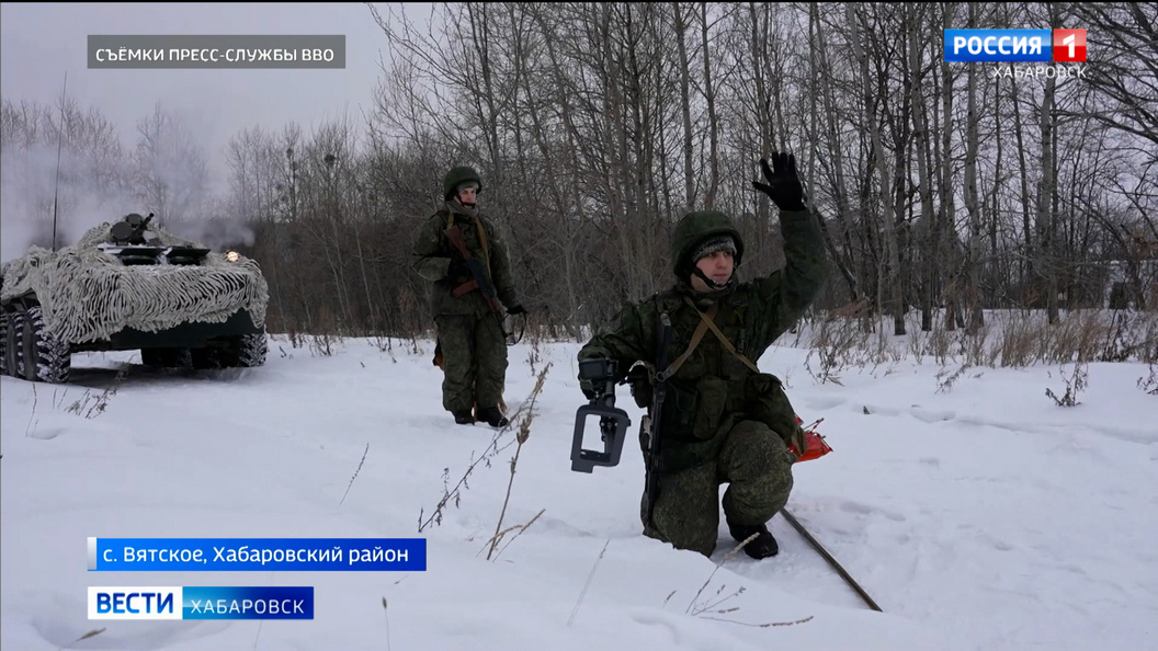 Тренировку в День инженерных войск провели военнослужащие Восточного военного округа