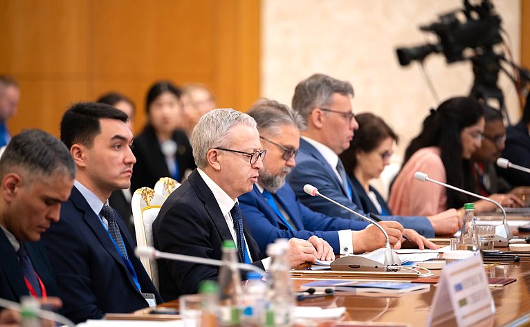 Под председательством заместителя Председателя СФ Николая Журавлёва прошёл V Форум парламентариев Евразийской группы по противодействию легализации преступных доходов и финансированию терроризма (ЕАГ)