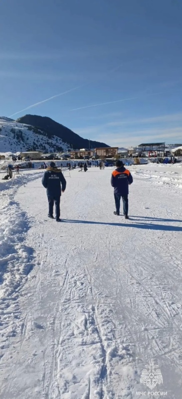 Совместный профилактический рейд на озере Мочох