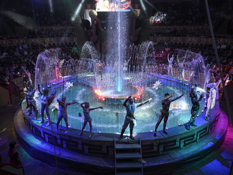 Вода, живая музыка и фонтаны: в цирке Тулы покажут необычный мюзикл «Одиссея»