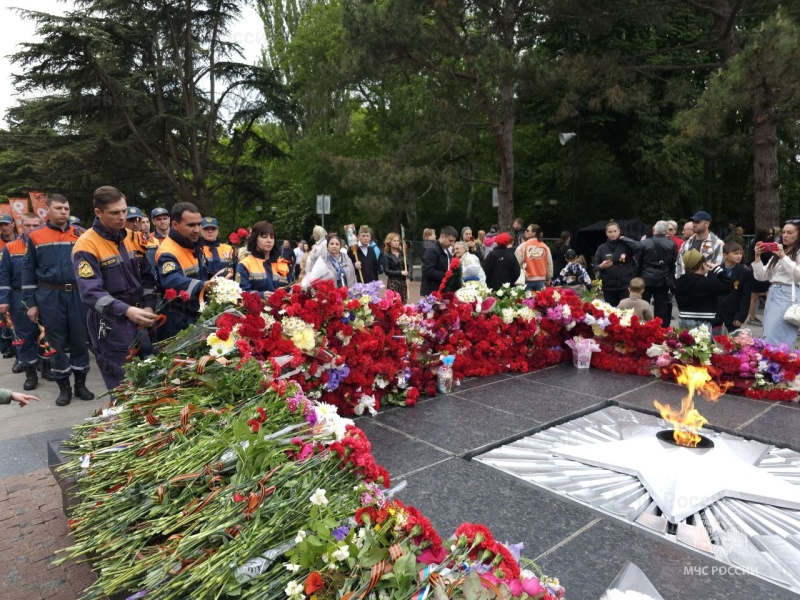 В Крыму прошли торжественные мероприятия к 79-ой годовщине Великой Победы