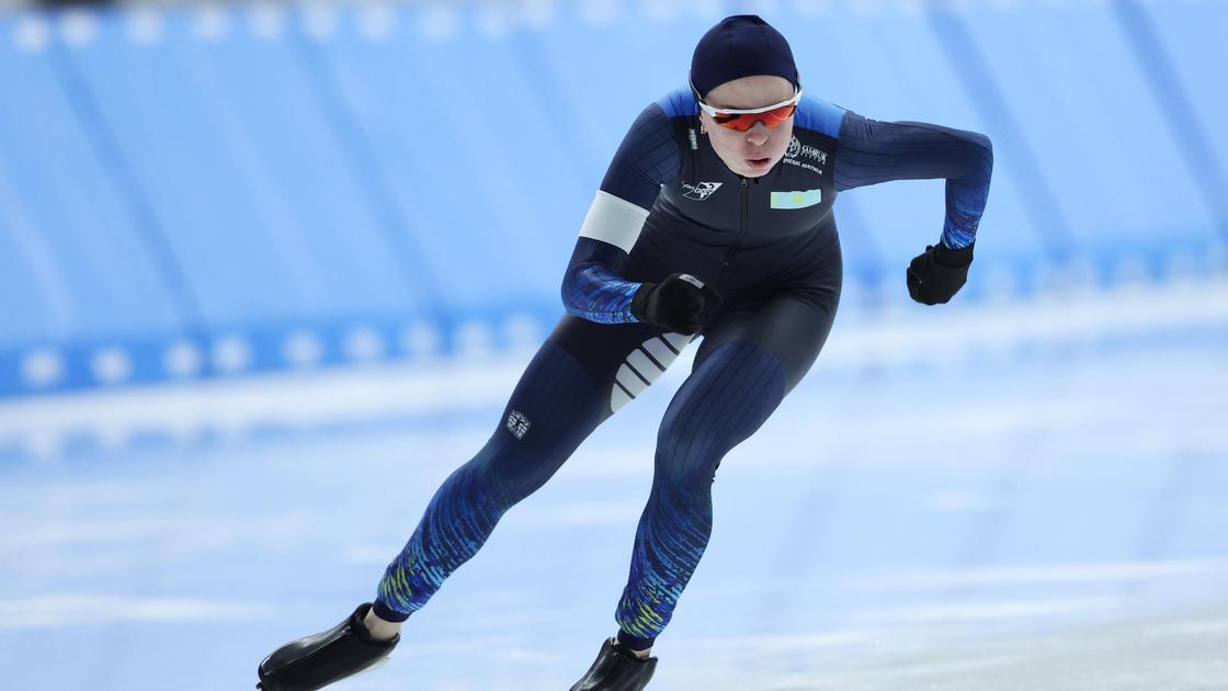 Казахстанская конькобежка Маргарита Артемьева