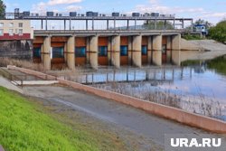 Уровень Тобола в Кургане стал быстрее снижаться