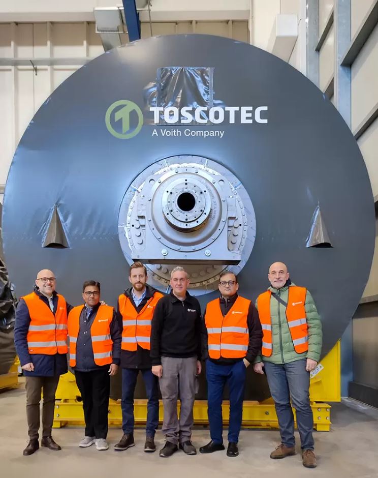 Toscotec установит два сушильных цилиндра на заводе Chandpur Enterprises в Индии