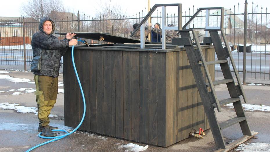 В Таловой на Крещение впервые установят стационарную купель для омовения