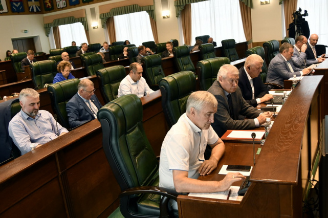 Участие в заседании Законодательного Собрания Тверской области