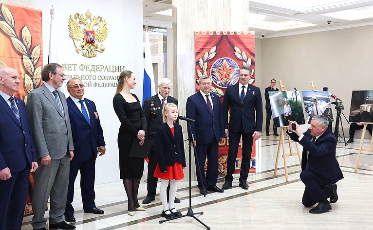 Открытие в Совете Федерации выставки «Лица Великой Победы»