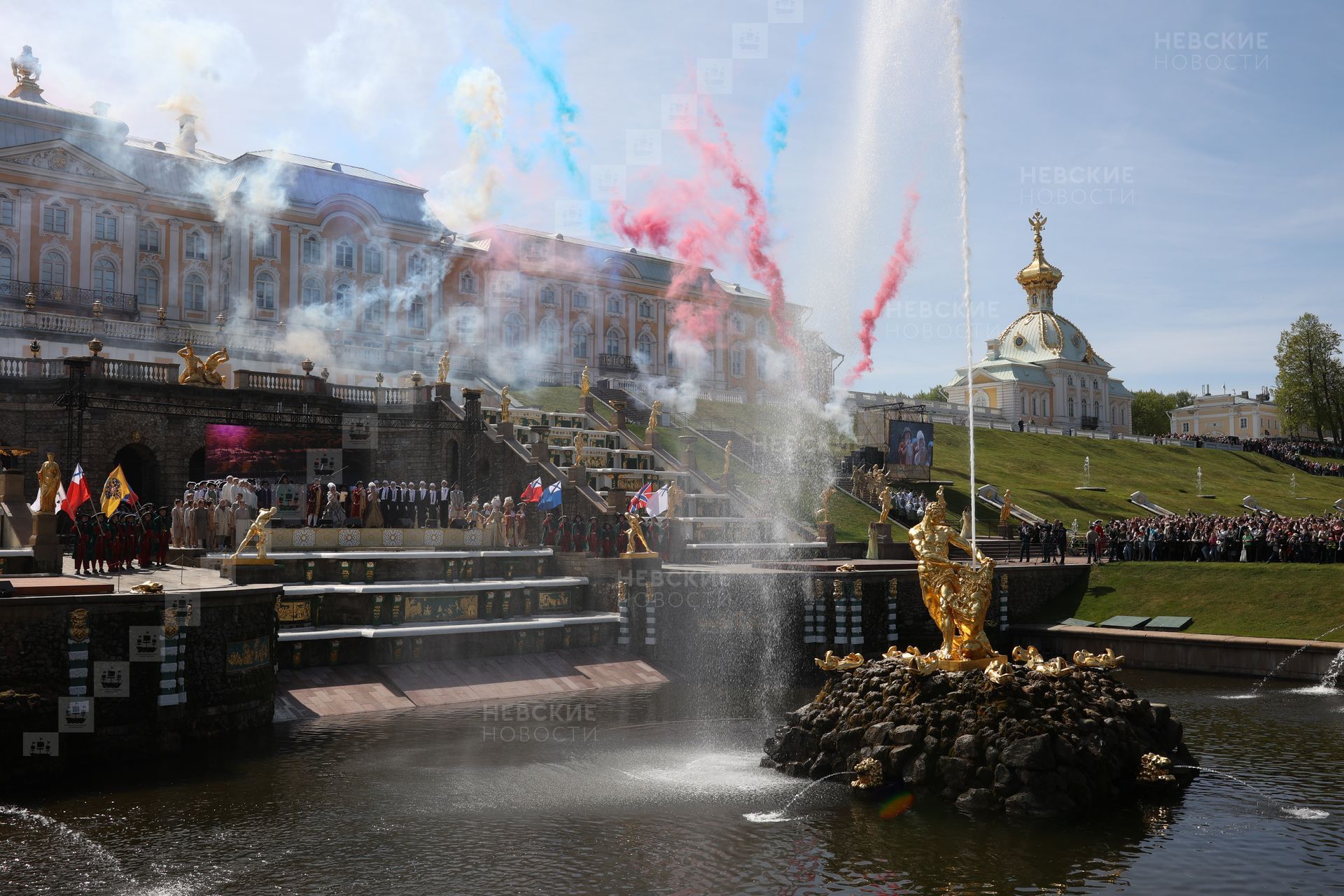 город петергоф в санкт петербурге