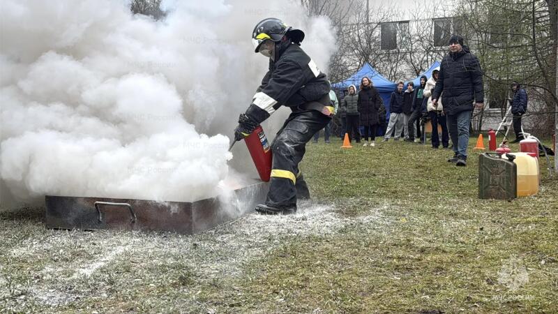 В Управлении по ВАО столичного Главка МЧС России прошли противопожарные игры для школьников