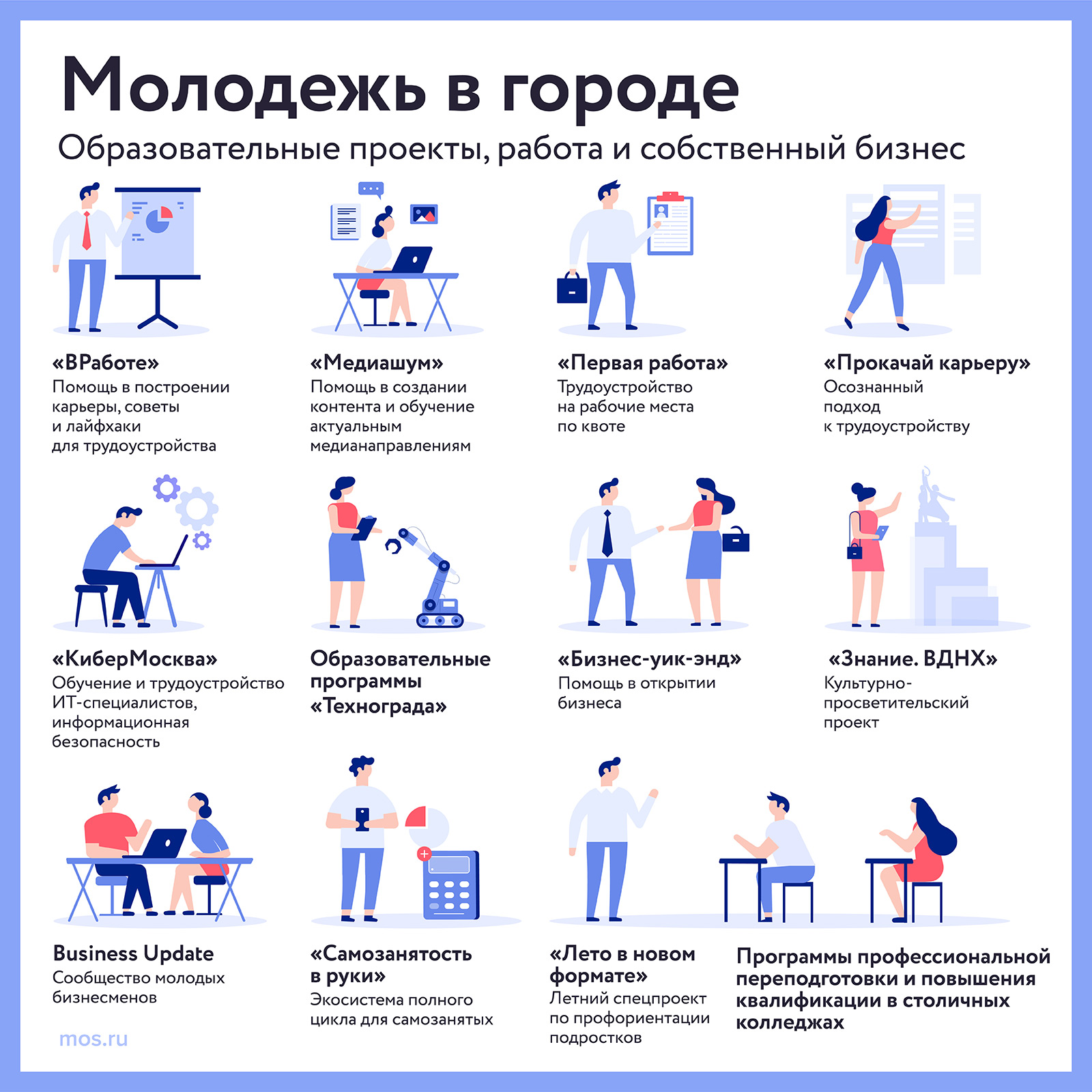 В работе проект для молодежи