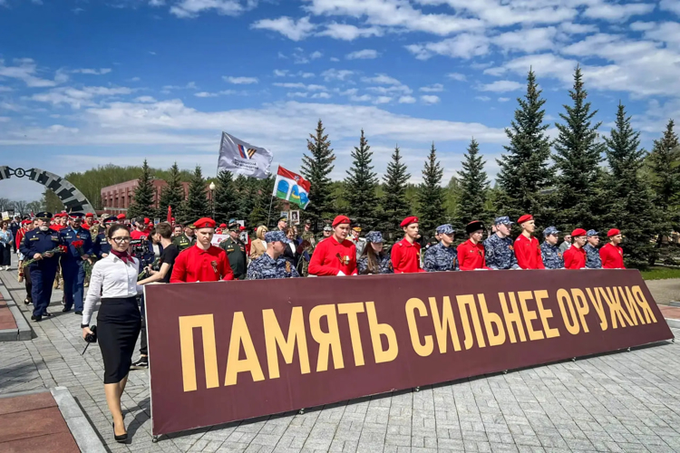 Столичные росгвардейцы приняли участие в памятном мероприятии, посвящённом Дню Победы