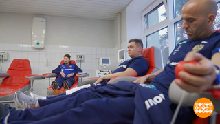 Российские спортсмены помогают пострадавшим от теракта в «Крокус Сити Холле». Доброе утро. Суббота. Фрагмент 
