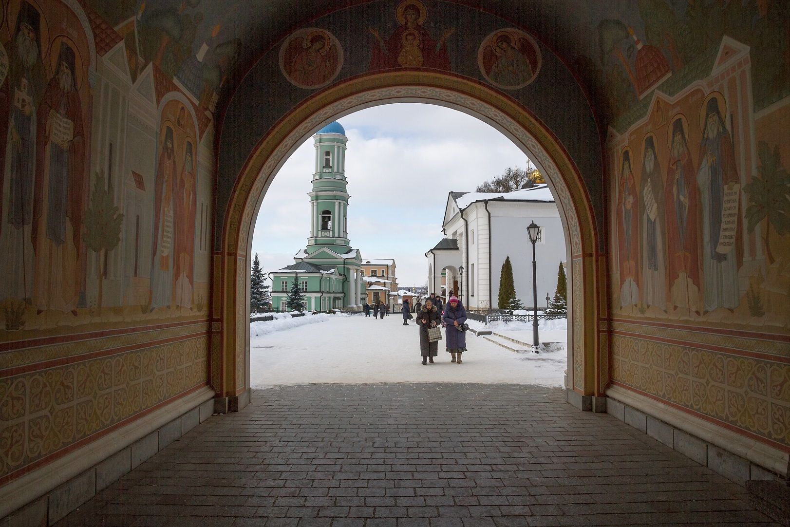 Оптина пустынь Калуга рассвет