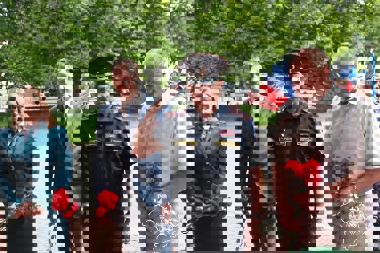 Севастопольские росгвардейцы приняли участие в торжественных мероприятиях, посвященных празднованию Дня Военно-морского Флота